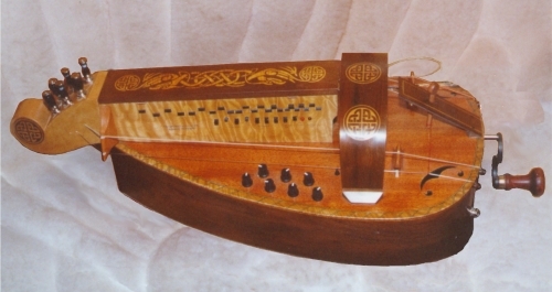 Electroacoustic hurdy-gurdy